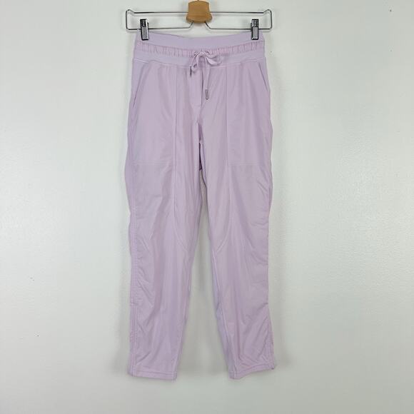 Lululemon Dance Studio Mid-Rise Cropped Pant Size 2 Pink Peony 24.5" Inseam - Picture 15 of 16